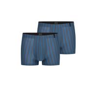 Schiesser Calzoncillos tipo bóxer retro para hombre, de larga duración, suave, 2 unidades, color aguamarina, talla 7
