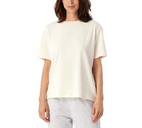 Schiesser Camiseta de Dormir de Manga Corta de algodón - Mix + Relax Pijama, Opaco, Crema_179267, 44 para Mujer