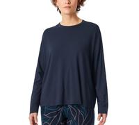 Schiesser Camiseta de Dormir de Manga Larga Modal - Mix + Relax Camisón, Azul Nocturno_182051, 42 para Mujer