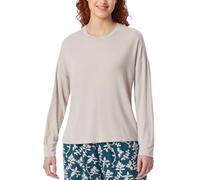 Schiesser Camiseta de Dormir de Manga Larga Modal - Mix + Relax Camisón, Beige_182051, 42 para Mujer