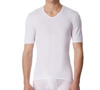 Schiesser - Camiseta de manga corta para hombre, Blanco, X-Large
