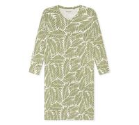 SCHIESSER Camiseta de noche ' Comfort Essentials ' caqui / blanco XL caqui / blanco