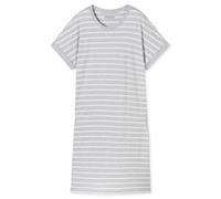 SCHIESSER Camiseta de noche 'Essentials' gris moteado / blanco 5XL EUR