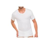 Schiesser Camiseta Interior, de Manga Corta, Doubleripped, para Hombre, Talla 54, Blanco 100