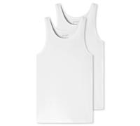 Schiesser Camiseta Interior Hombre 2er Paquete - Serie " 95 / 5 ",Redondo,S-4XL