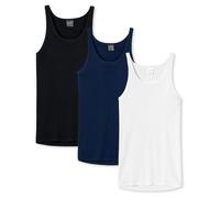 Schiesser Camiseta Interior Hombre - Chaqueta,Sin Brazo ,Original Acanalado,1 2