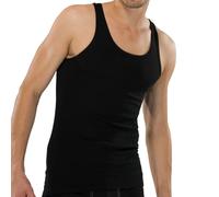 Schiesser - Camiseta interior para hombre, talla S, color negro 000