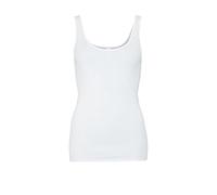 Schiesser - Camiseta Interior sin Mangas para Mujer, Talla 42, Color Blanco 100