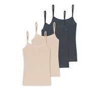 SCHIESSER Camiseta térmica 'Essentials' beige / negro / blanco XL EUR