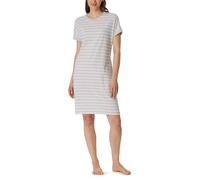 Schiesser Casual Essentials Camisón, Gris Plateado-Mel_181251, 50 para Mujer