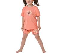 Schiesser Mädchen Schlafanzug Kurz-Natural Love Juego de Pijama, Apricot_182561, 128 para Niñas