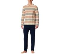 Schiesser Conjunto de Pijama Largo para Hombre, Whisky_183587, 50