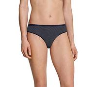 Schiesser Essential Tai (2er Pack) Braguita brasileña, Azul (Nachtblau 804), 42 2 para Mujer
