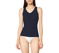 Schiesser Gran Belleza Natural Camiseta Interior, Opaco, Blau (Nachtblau 804), 40 para Mujer