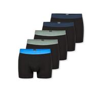 Schiesser Herren 5 Pack Boxershorts Unterwäsche Bio-baumwolle-95/5 Organic Bóxer, Surtido 2_183214, XL Hombres