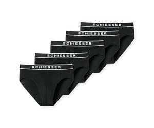 Schiesser Herren 5 Pack Slips Unterwäsche Bio-Baumwolle - 95/5 Organic Ropa Interior Hombre (Pack de 5)