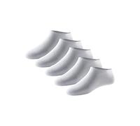 Schiesser Herren 5 PACK Sneaker Socken Füßlinge Sportsocken - Stay Fresh, Calcetines Hombre, Weiß, 39/42