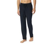 Schiesser Herren Lange Schlafhose Bio-Baumwolle-Mix + Relax Parte Inferior de Pijama, Azul Oscuro_182185, 56 Hombres