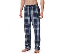 Schiesser Herren Lange Schlafhose Bio-Baumwolle-Mix + Relax Parte Inferior de Pijama, Multicolor 3_182192, 56 Hombres