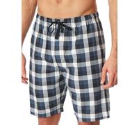 Schiesser Herren Schlafhose Kurz Bermuda Web-Mix + Relax-Organic Cotton Parte Inferior de Pijama, Multicolor 2_182191, 56 Hombres