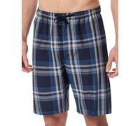 Schiesser Herren Schlafhose Kurz Bermuda Web-Mix + Relax-Organic Cotton Parte Inferior de Pijama, Multicolor 3_182191, 50 Hombres