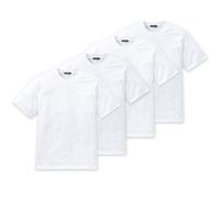 Schiesser Hombre American Camiseta 4er Paquete - 1/2 Brazo, Interior, Redondo