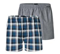 Schiesser Hombre Boxers Shorts - Tejido,2er Paquete - Tejido Calzoncillos