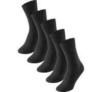 Schiesser Hombre Multipack 5 Pack Herrensocken Strümpfe Calcetines Not Applicable, Negro, 39/42