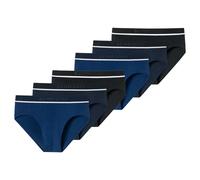Schiesser Hombre Slip,6er Paquete - " 95 / 5 ",Rio Briefs,Logo-Bund,Stretch Obra