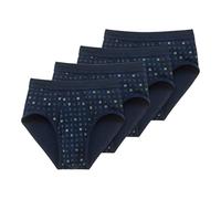 Schiesser Hombre Slip Deportivo con Mango (X Pack 2) - 4X Azul Marino, XXX-Largo (9 (3XL))