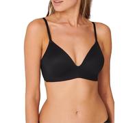 Schiesser Invisible Soft BH Ohne Bügel Sujetador Moldeado, Schwarz, 75B para Mujer