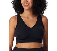Schiesser Invisible Soft Bustier Mit Pads, Sujetador Deportivo Mujer, Schwarz, 44