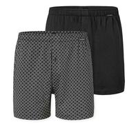 SCHIESSER Calzoncillo boxer ' Basic ' gris / negro XL EUR