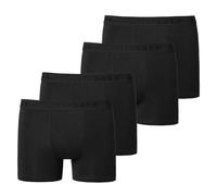 Schiesser Jóvenes Shorts 4er Paquete - Serie 95/5 ,Monocromo, Algodón Orgánico