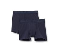 Schiesser 2 Pack Unterwäsche Boxershorts-95/5 Organic Bio Baumwolle-Größe 140 bis 176 Bxer, Azul Nocturno_173534, (Pack de 2) para Niños