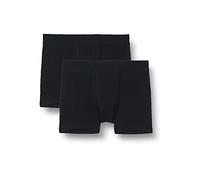 Schiesser Jungen Boxershorts Weiches Bündchen 2 Pack Bxer, Negro_173535, 164 cm para Niños