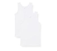 Schiesser Jungen Unterhemden Tanktops 2 Pack Ropa Interior, weiß, 140 (Pack de 2) para Niños