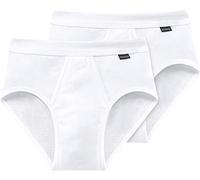 Schiesser - Lencería para hombre, pack de 2, Blanco, Medium