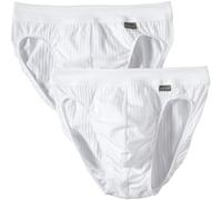 Schiesser - Lencería para Hombre, Pack de 2, Talla 44, Color Blanco 100