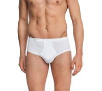 Schiesser - Lencería para Hombre, Pack de 2, Talla 44, Color Blanco 100