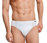 Schiesser - Lencería para Hombre, Pack de 3, Talla 46, Color Blanco 100