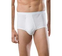 Schiesser - Lencería para Hombre, Talla 48, Color Blanco
