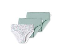 Schiesser Mädchen 3 Pack Slips Unterwäsche Feinripp-100% Organic Bio Baumwolle-Größe 92 bis 140 Ropa Interior, Surtido 6_181798, 104 para Niñas