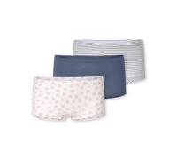 Schiesser Mädchen 3 Pack Unterwäsche Shorts Hohe Passform-95/5 Organic Bio Baumwolle-Größe 92 bis 140 Ropa Interior, 8_181799, Niñas