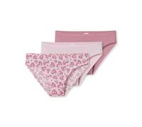 Schiesser Mädchen 3 Pack Unterwäsche Slips-95/5 Organic Bio Baumwolle-Größe 140 bis 176 Ropa Interior, Surtido 7_181937, Niñas