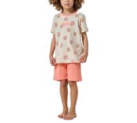 Schiesser Mädchen Schlafanzug Set Pyjama Kurz-100% Organic Bio Baumwolle-Größe 92 bis 140 Juego de Pijama, Crema_181032, 116 cm para Niñas