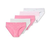 Schiesser Mädchen Unterwäsche Slips 5 Pack, Ropa Interior Niñas, Opacity, Mehrfarbig 3, 128