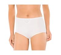 Schiesser Maxi (2Er Pack) - Accesorio para Mujer, Color Blanco (Weiss 100), Talla 44