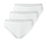 Schiesser Mujer Rio-Slips, 3er Paquete - 3Pack Rio Slip ,Stretch Algodón, Uni