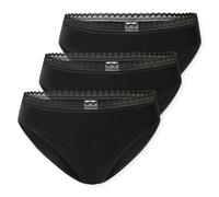 Schiesser Mujer Rio-Slips, 3er Paquete - 3Pack Rio Slip ,Stretch Algodón, Uni